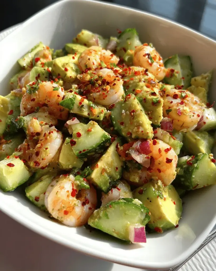 Mediterranean Keto Shrimp Salad