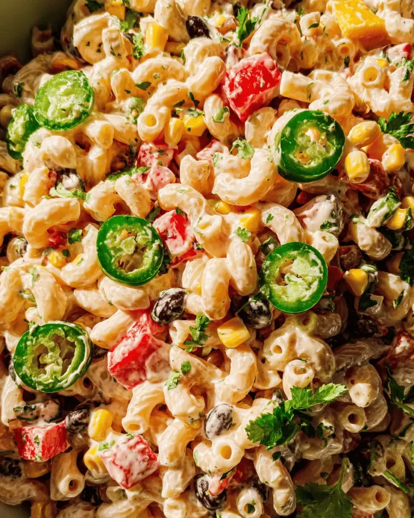 Mexican Macaroni Salad Recipe
