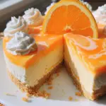 No-Bake Orange Creamsicle Cheesecake