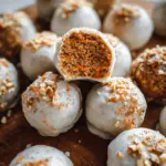 No Bake Carrot Cake Bites