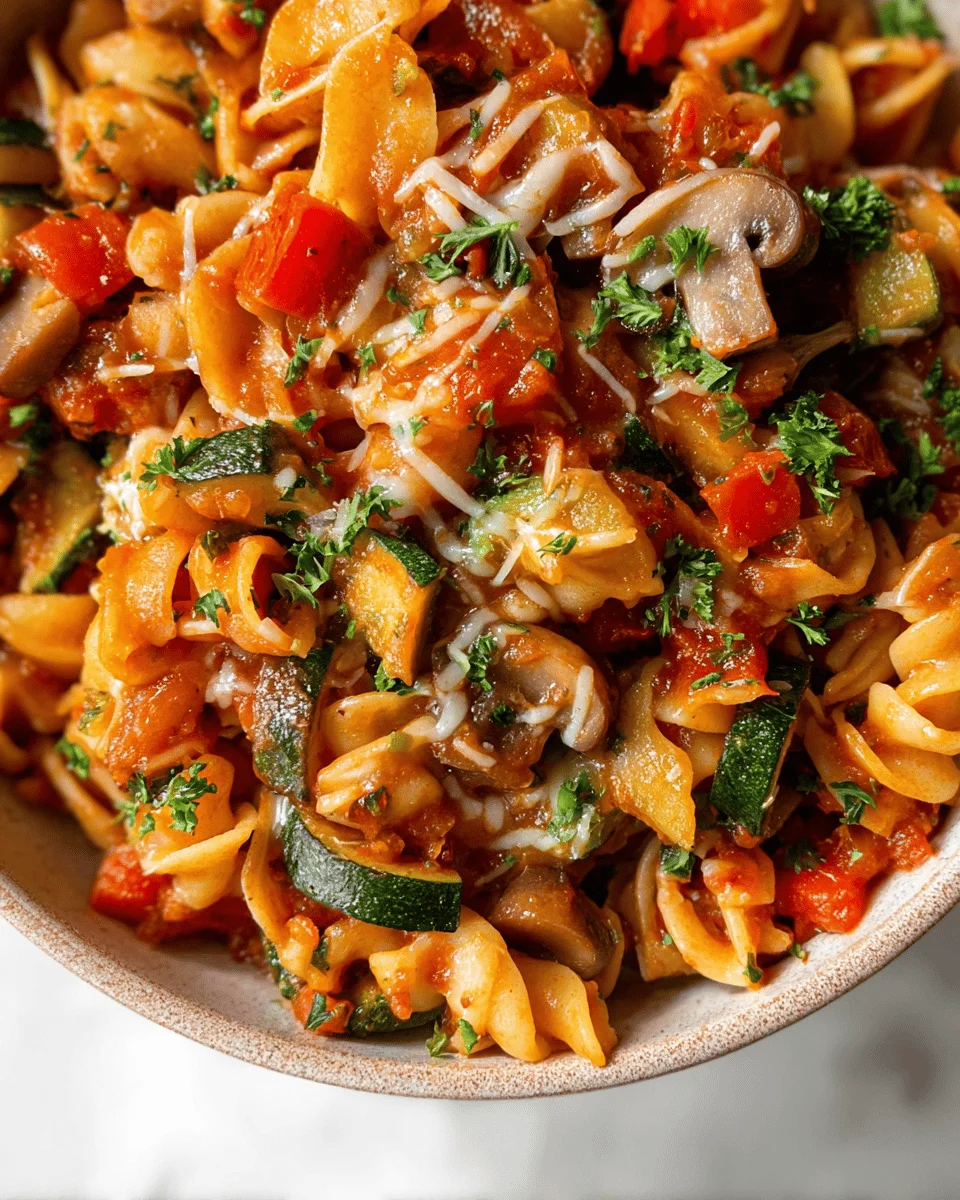 One-Pot Veggie Pasta
