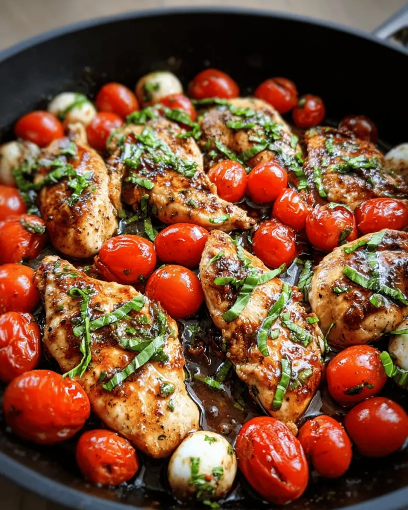 One Pan Balsamic Chicken