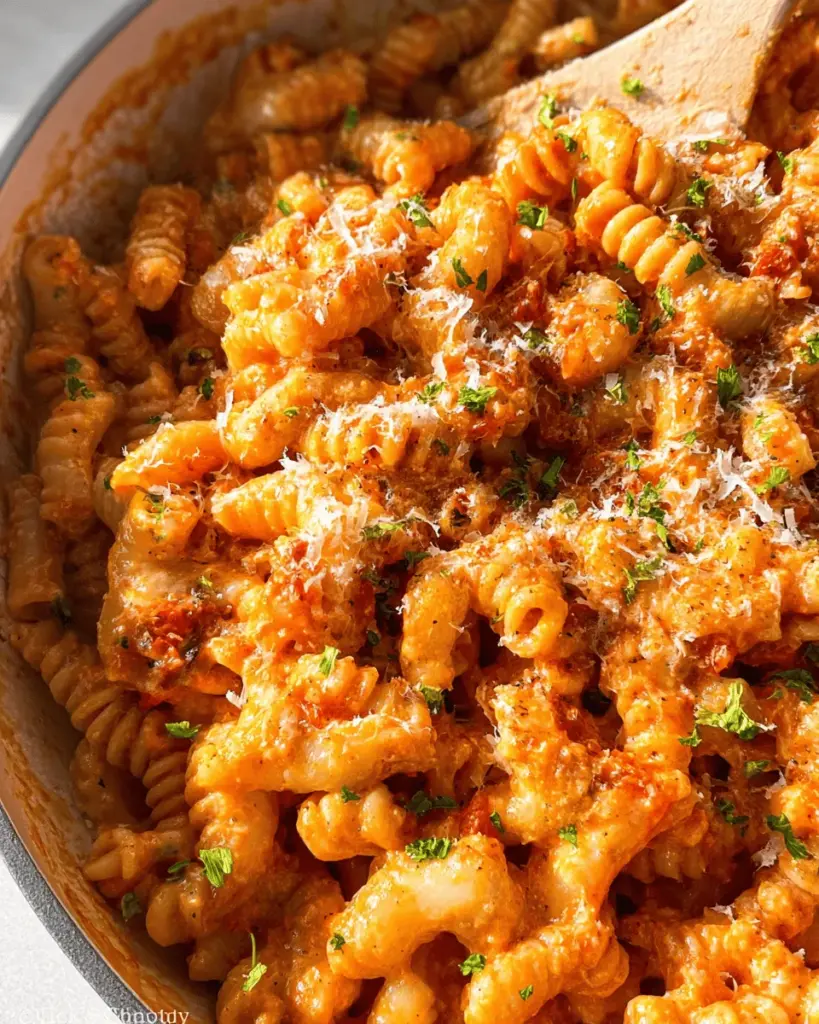One Pot Creamy Tomato Pasta