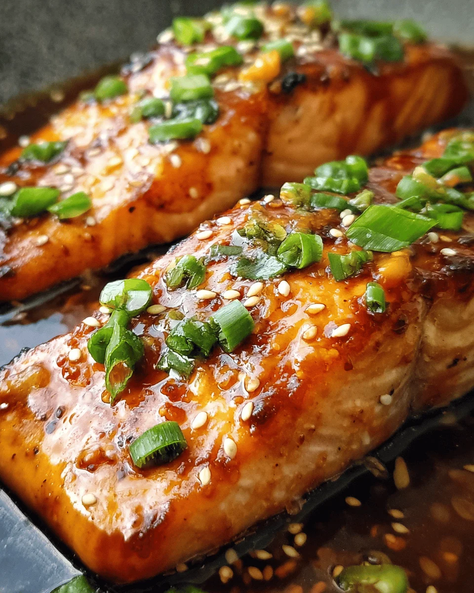 Orange Teriyaki Salmon