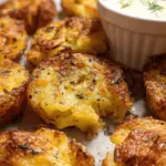 Parmesan Smashed Potatoes