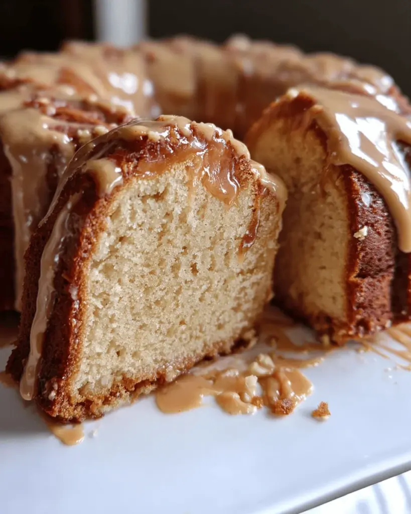 Peanut Butter Cream Pound Cake