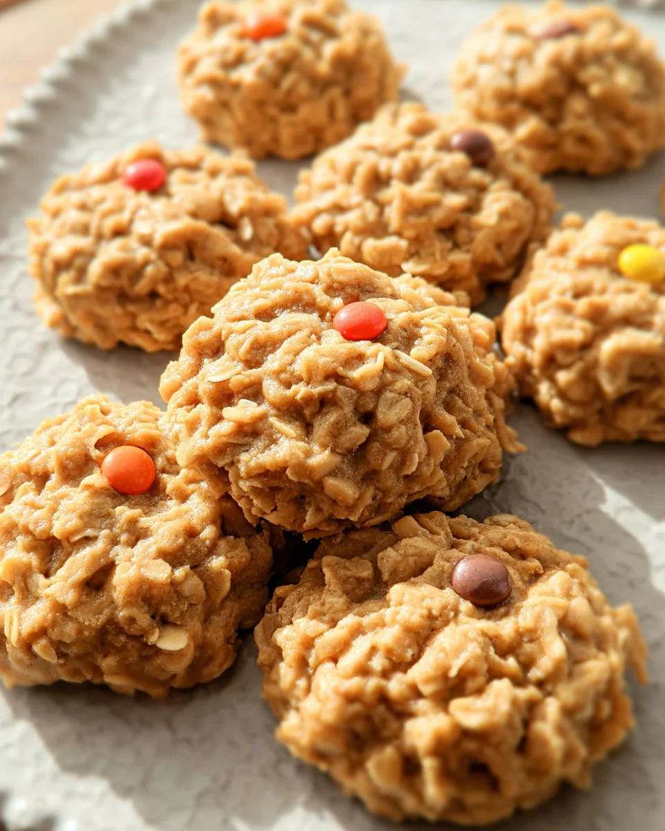 Peanut Butter No Bake Cookies