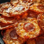 Pepperoni Cheese Crisps 15 Pepperoni Cheese Crisps