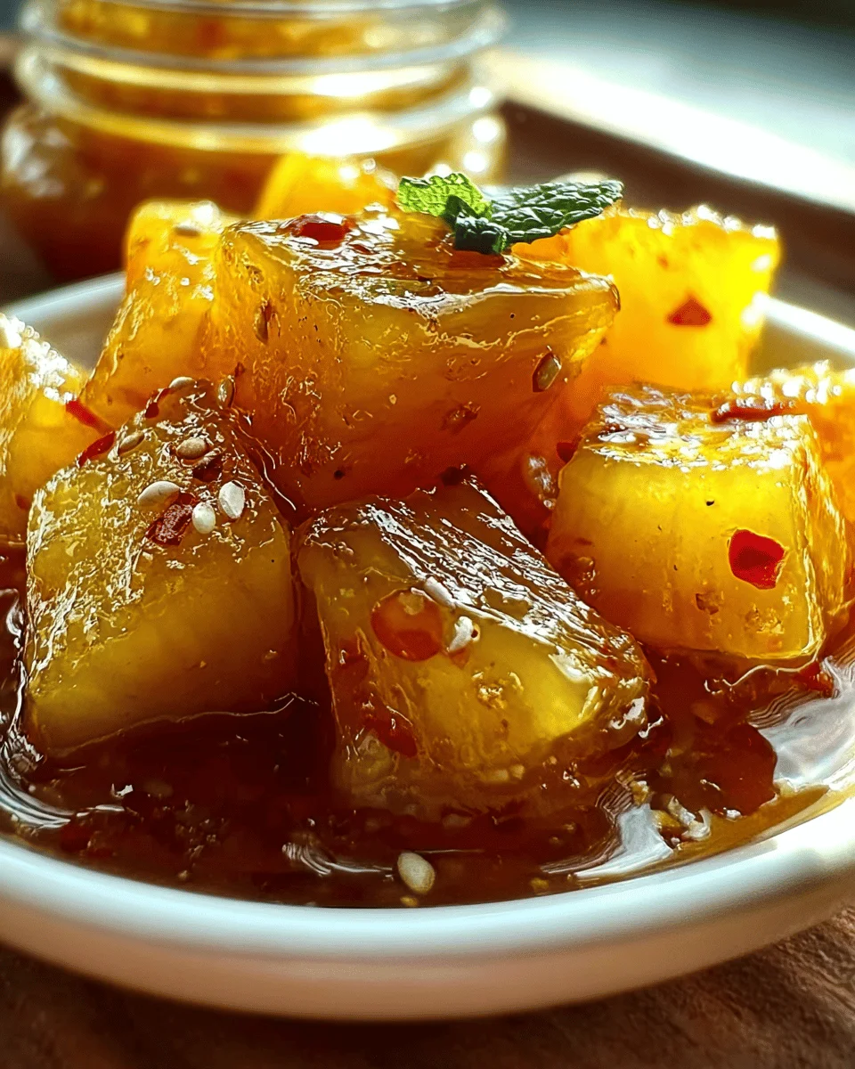 Pineapple Cowboy Candy