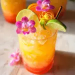 Pineapple Mango Rum Punch Recipe That is Almost too Pretty to Drink