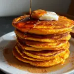Pumpkin Cottage Cheese Pancakes