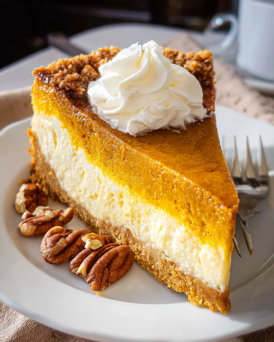 Pumpkin Pie Cheesecake