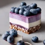 Raw Vegan Blueberry Cheesecake