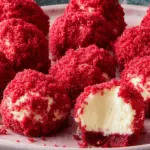 Red Velvet Cheesecake Bites 21 Red Velvet Cheesecake Bites