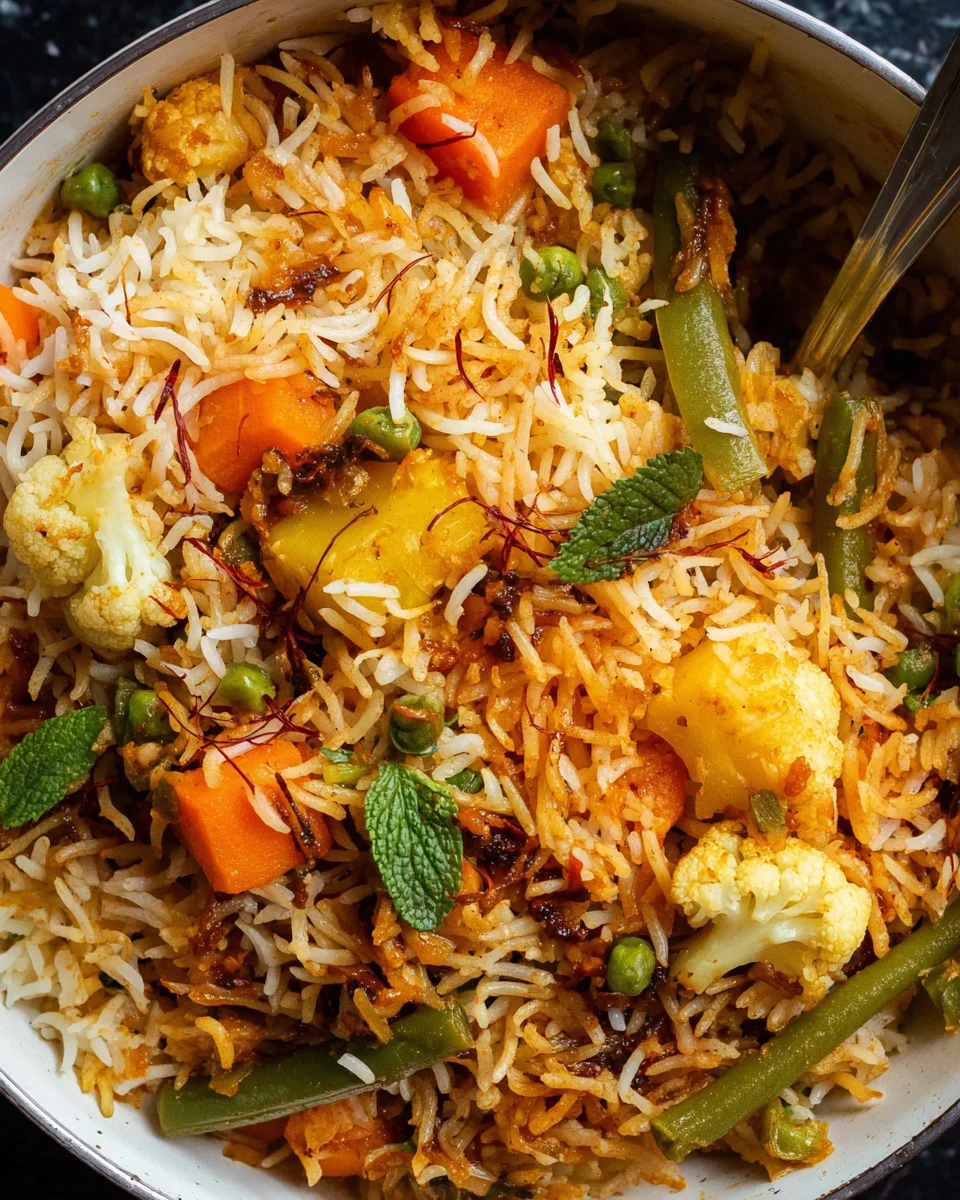 Restaurant Style Vegetable Biryani