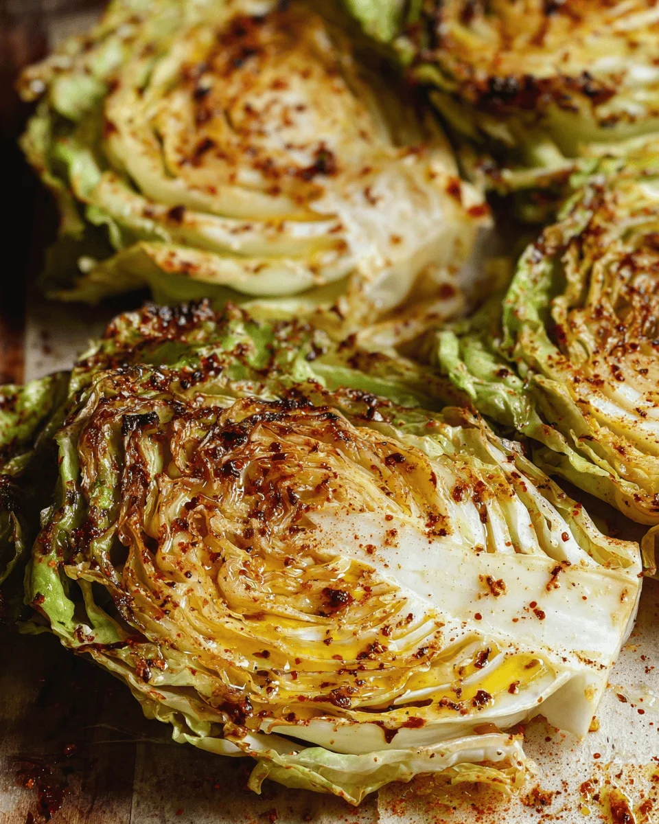 Roasted Cabbage Steaks