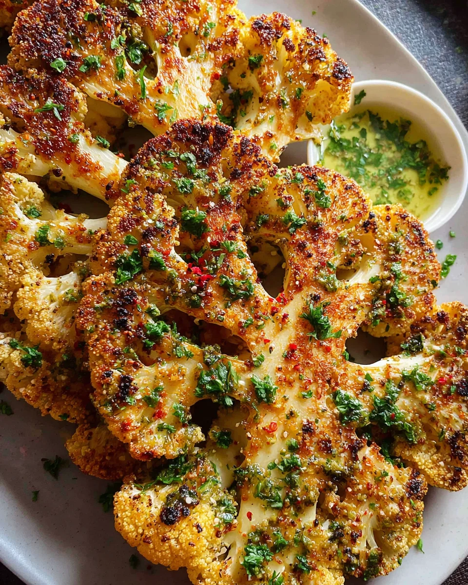 Roasted Cauliflower Steaks