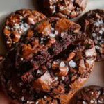 Salted Brownie Cookies