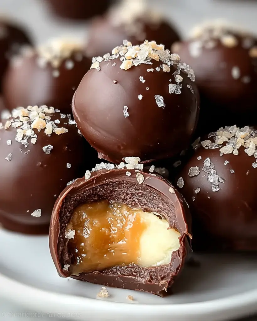 Salted Caramel Truffles