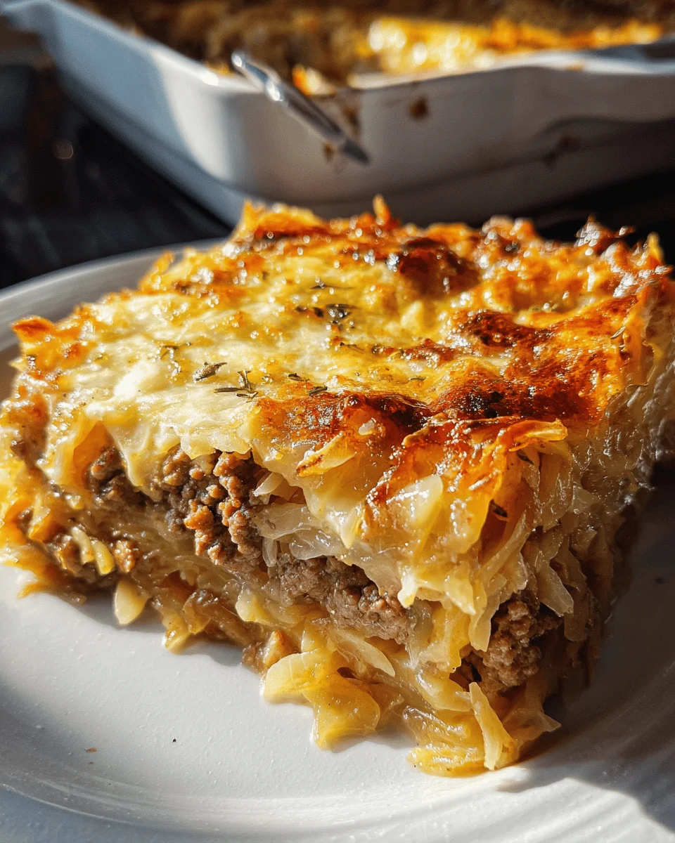 Sauerkraut Casserole