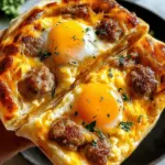Sausage Egg and Cheese Breakfast Roll-Ups