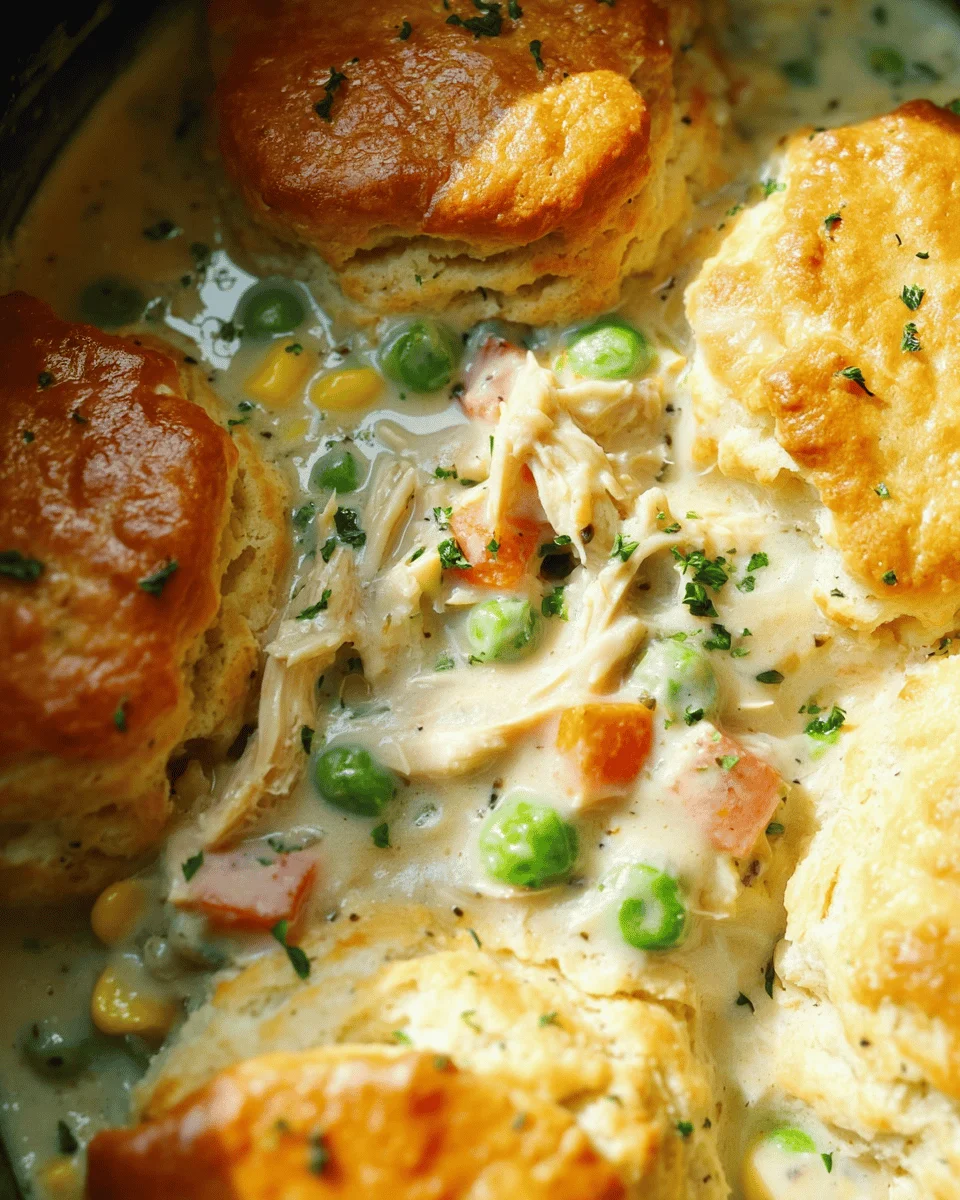 Slow Cooker Chicken Pot Pie