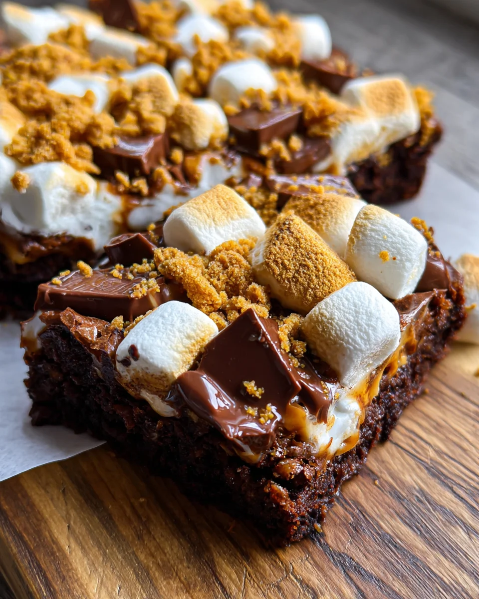 S'mores Brownies