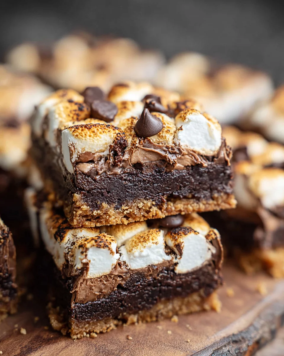 Smores Brownies Recipe 2