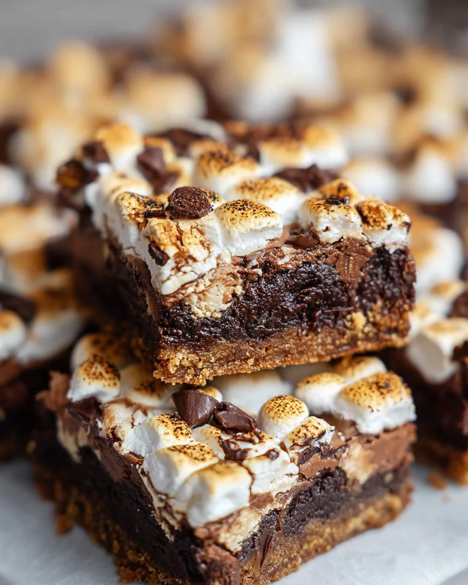 Smores Brownies Recipe 3