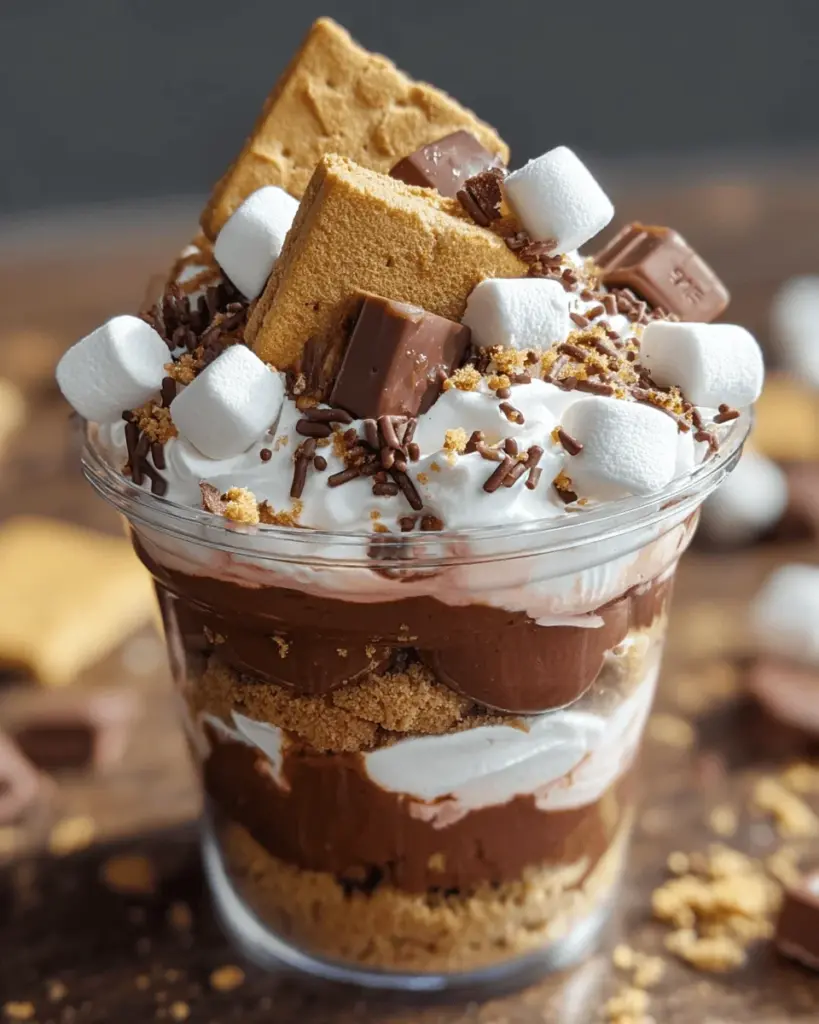 Smores Pudding Cups