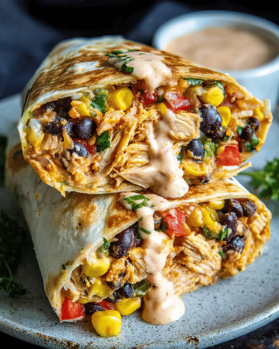 Southwest Chicken Wrap