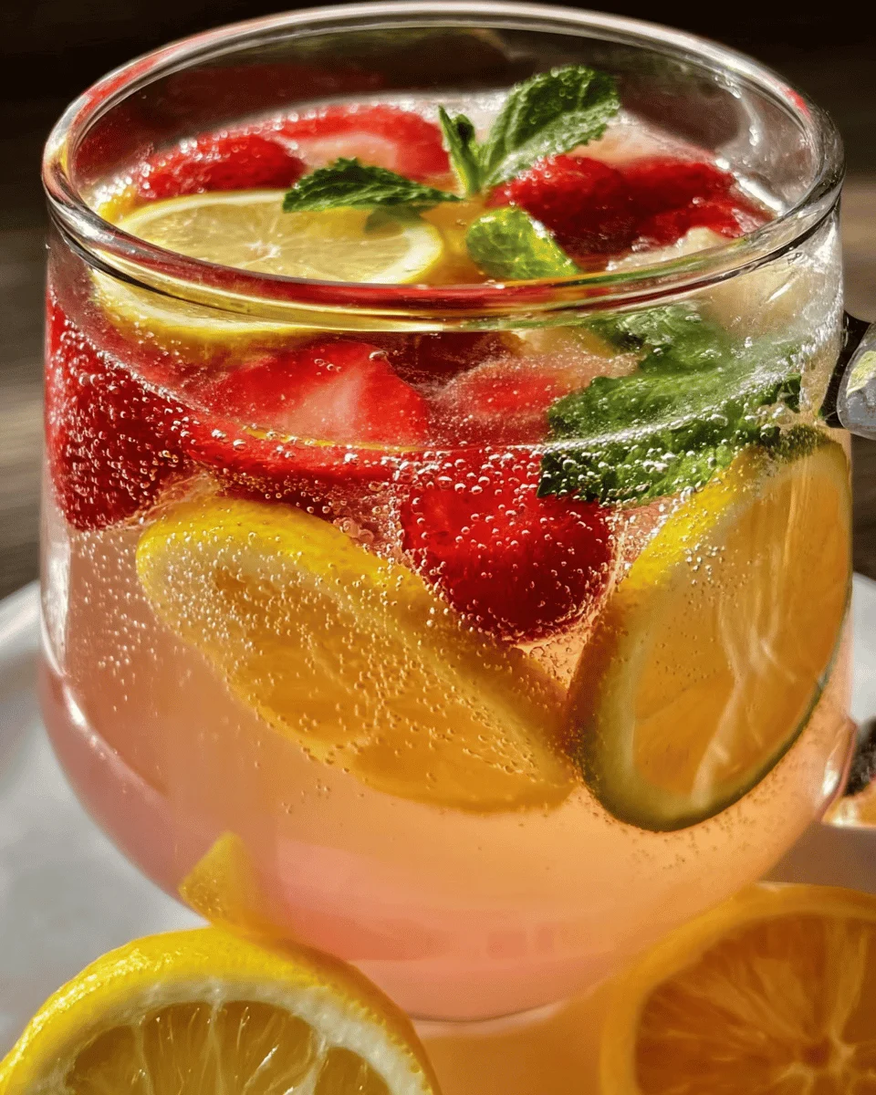 Sparkling Lemonade Punch Recipe