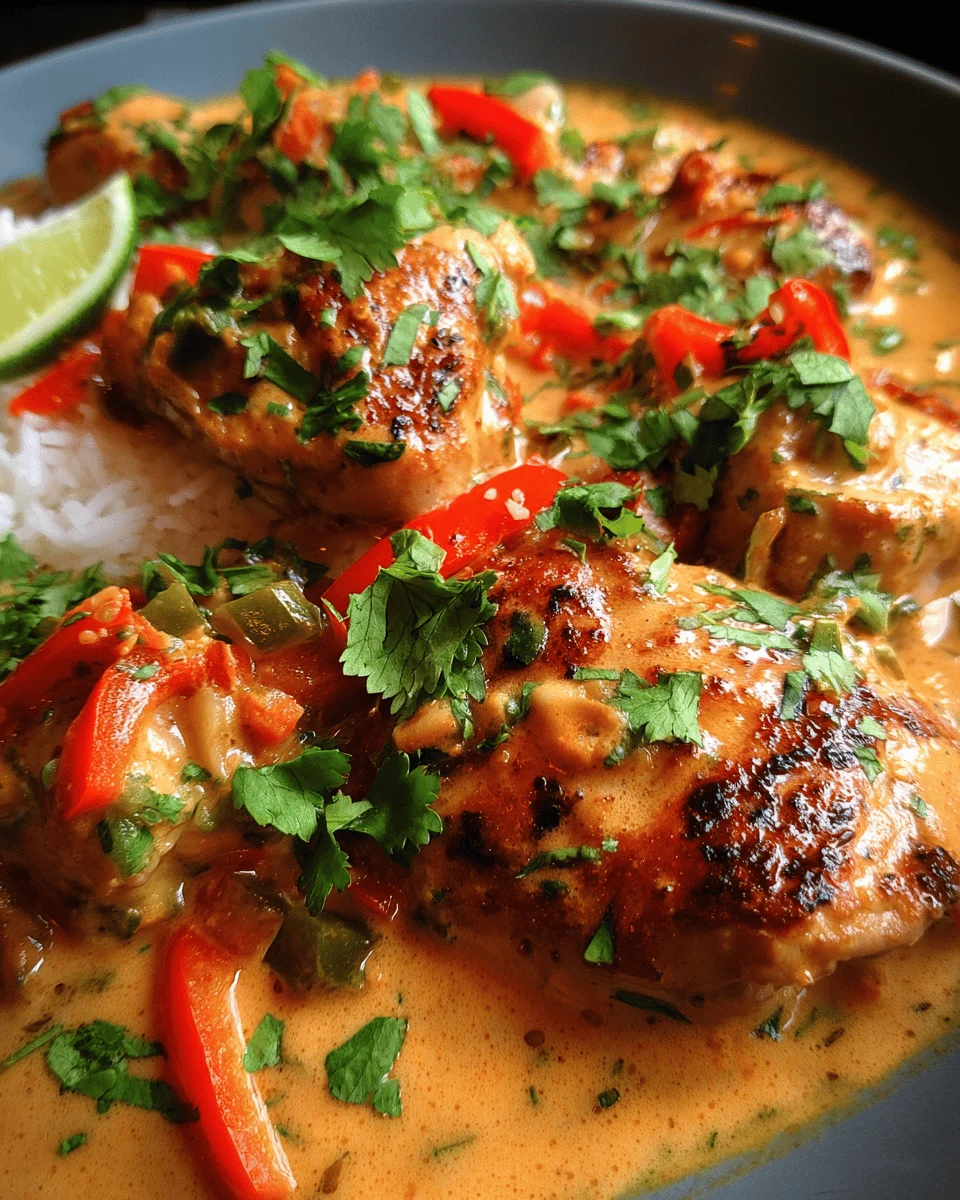 Spicy Brazilian Coconut Chicken Recipe