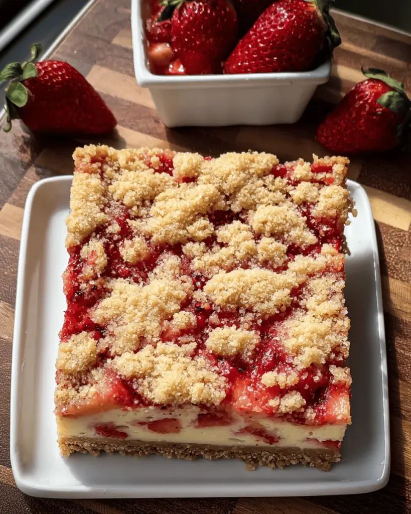 Strawberry Cheesecake Bars