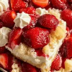 Strawberry Cheesecake Dump Cake