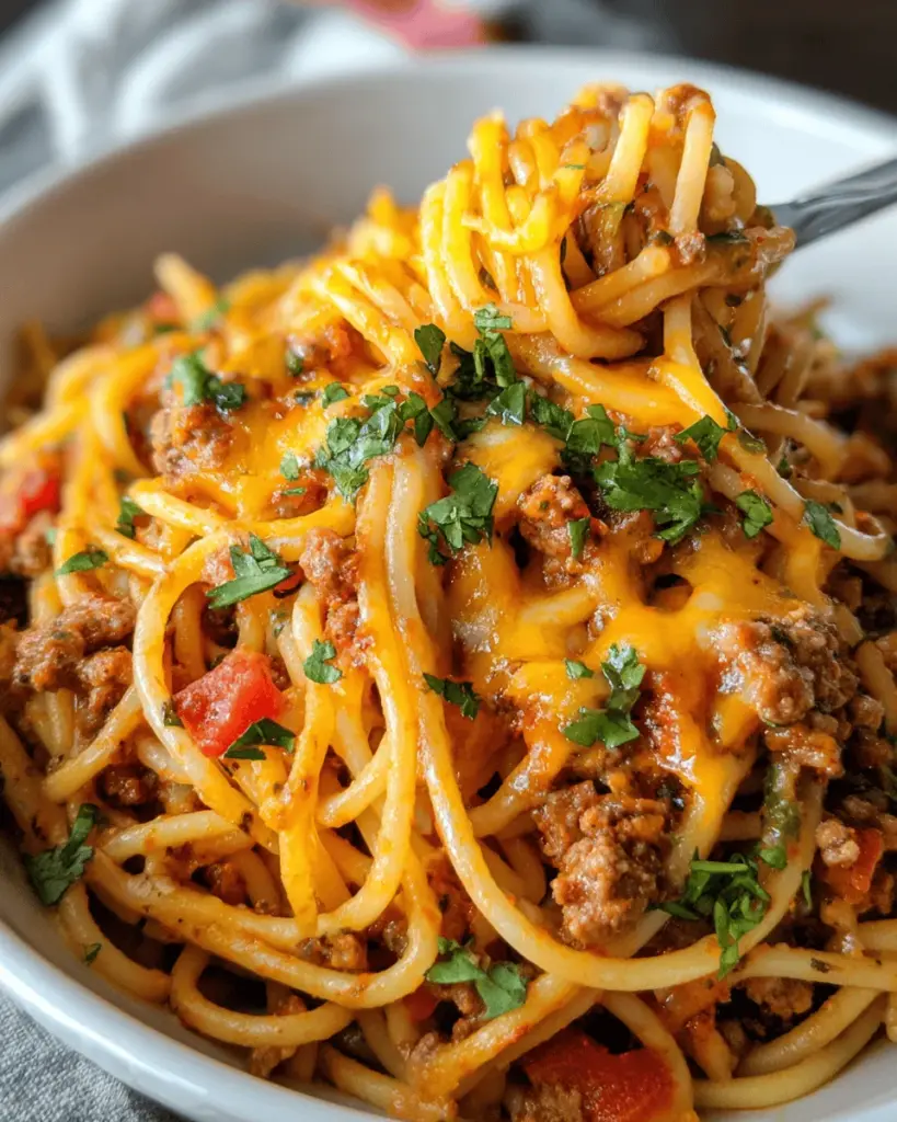 Taco Spaghetti