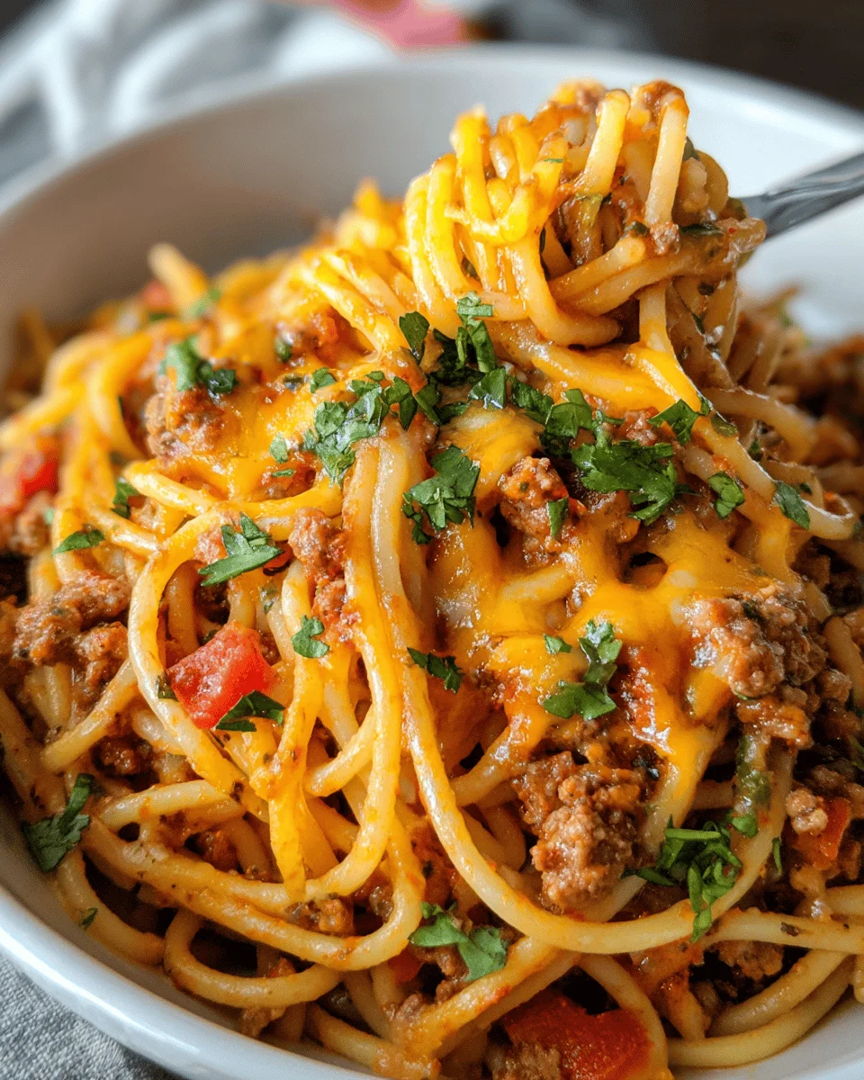 Taco Spaghetti