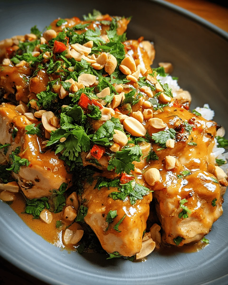 Thai Peanut Chicken