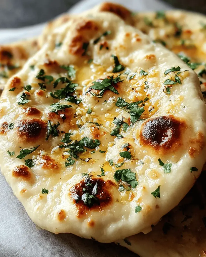 The Best Easy Garlic Naan Bread