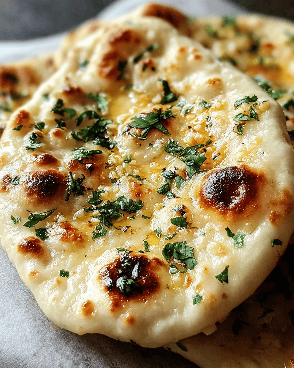 The Best Easy Garlic Naan Bread
