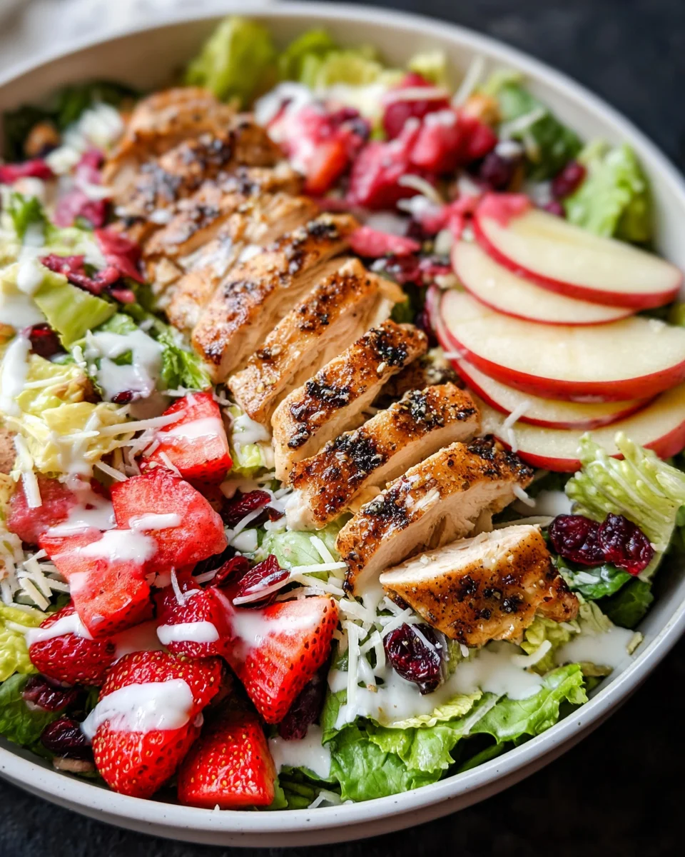 The Best Strawberry Chicken Salad