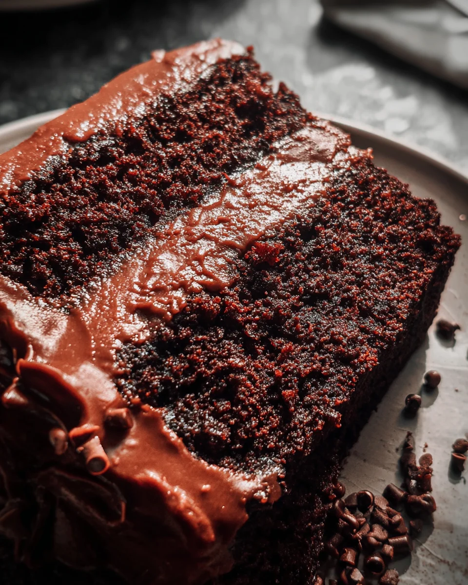 The Best Vegan Chocolate Cake