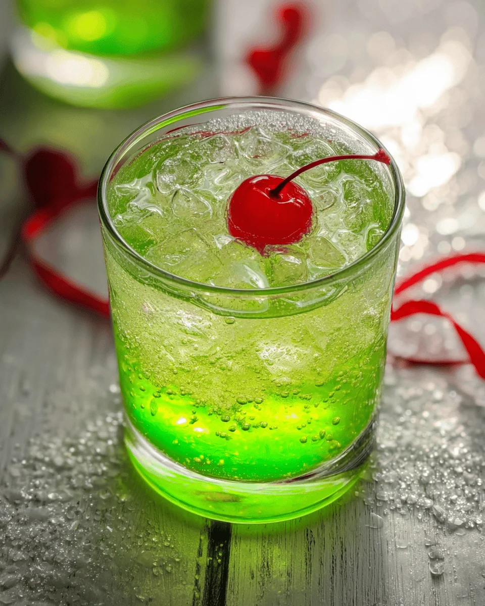 The Grinch Cocktail