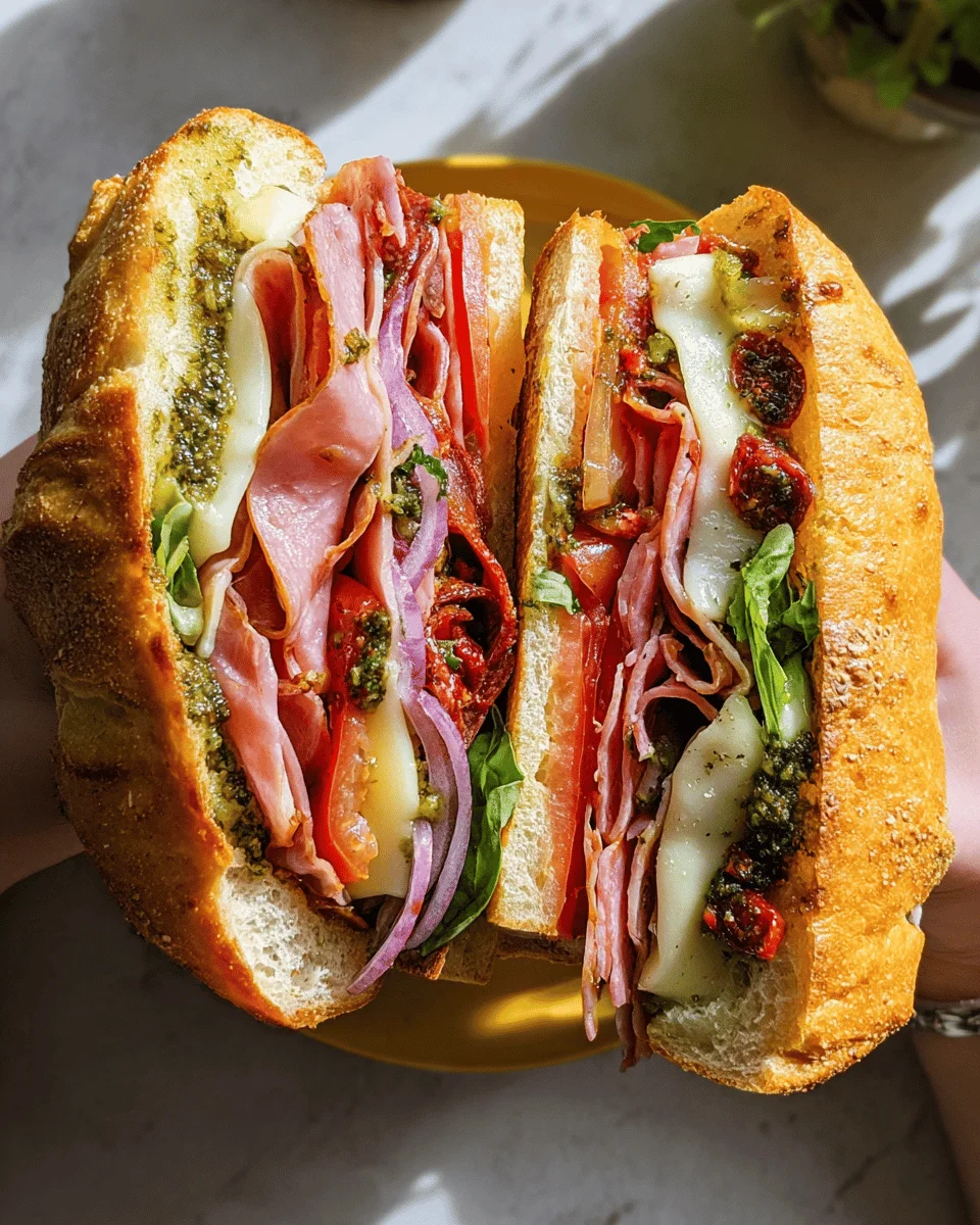 Toasted Italian Sandwich