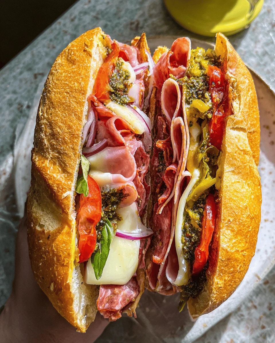 Toasted Italian Sandwich 19 Toasted