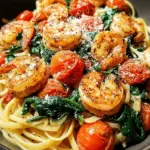 Tomato Spinach Shrimp Pasta 20 Tomato Spinach Shrimp Pasta