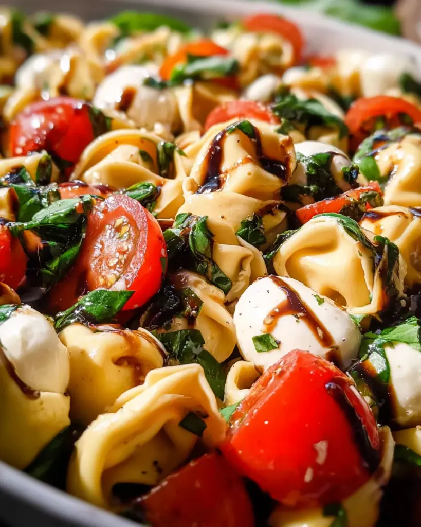 Tortellini Caprese Salad