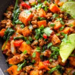 Turkey Sweet Potato Skillet