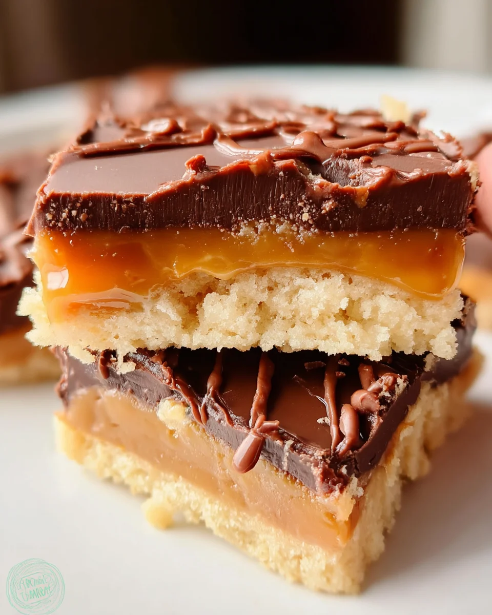 Twix Cookie Bars