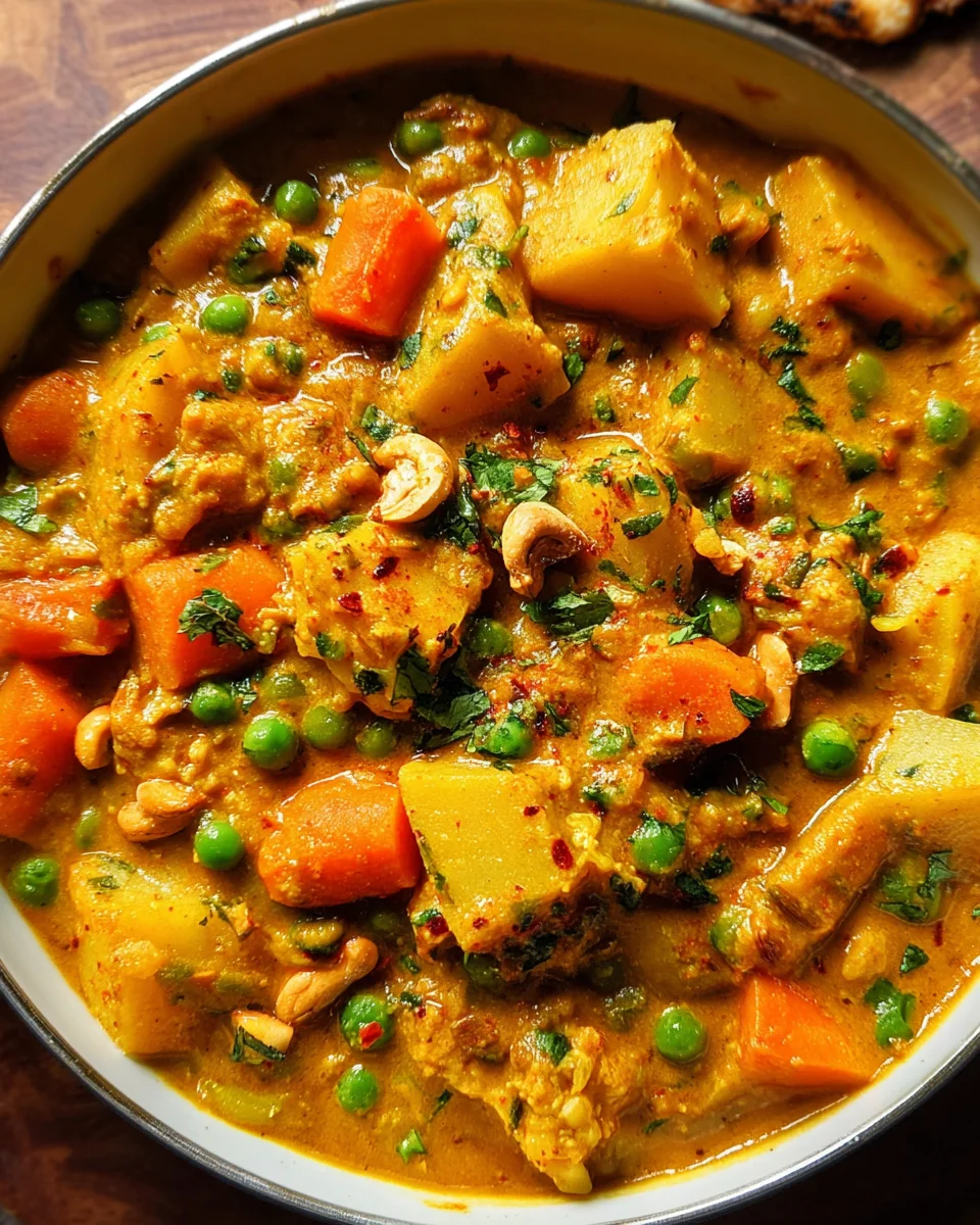 Vegetarian Korma Recipe